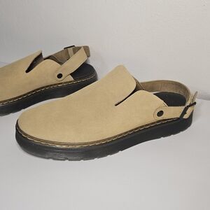 Dr. Martens NEW Carlson Mule Clog Men Size 14 US Suede Slingback Strap eu 48